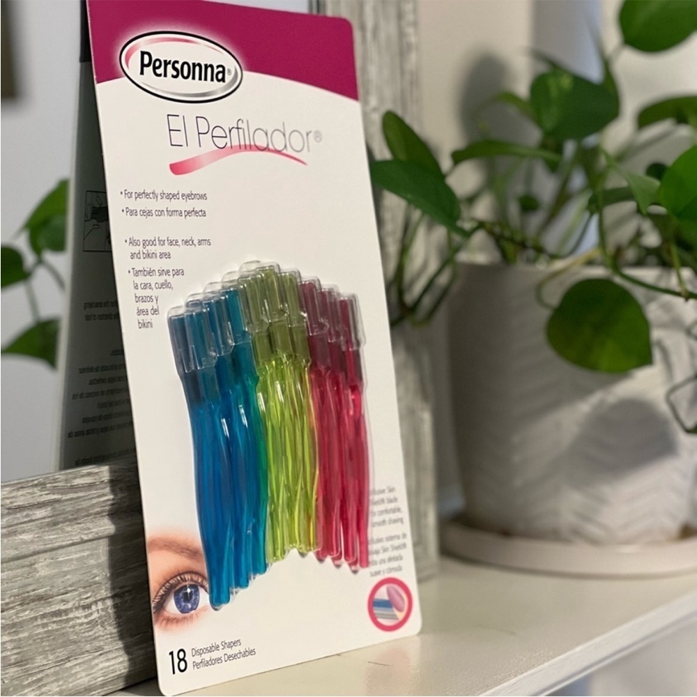 Personna El Perfilador Disposable Shapers (Set of 18) Face, Eyebrow Shavers